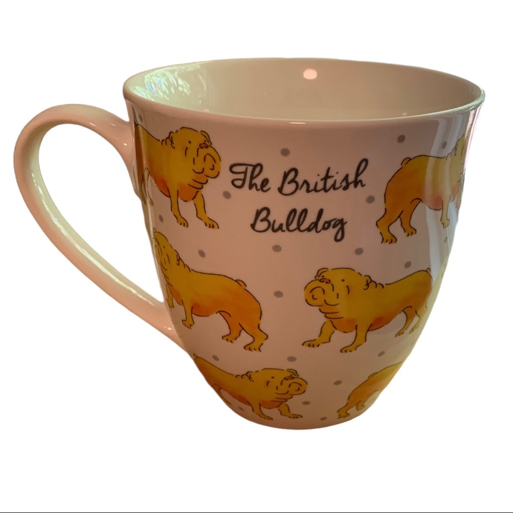 Milly Green British Bulldog Oversized Mug 2018